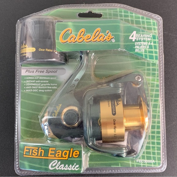Cabela's Accessories Nwt Cabelas Fish Eagle Classic Fec300a Sinning